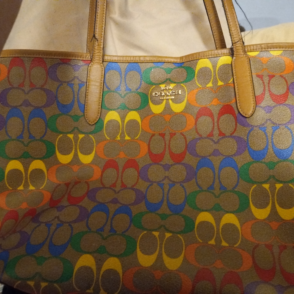 Coach tote from the coach outlet